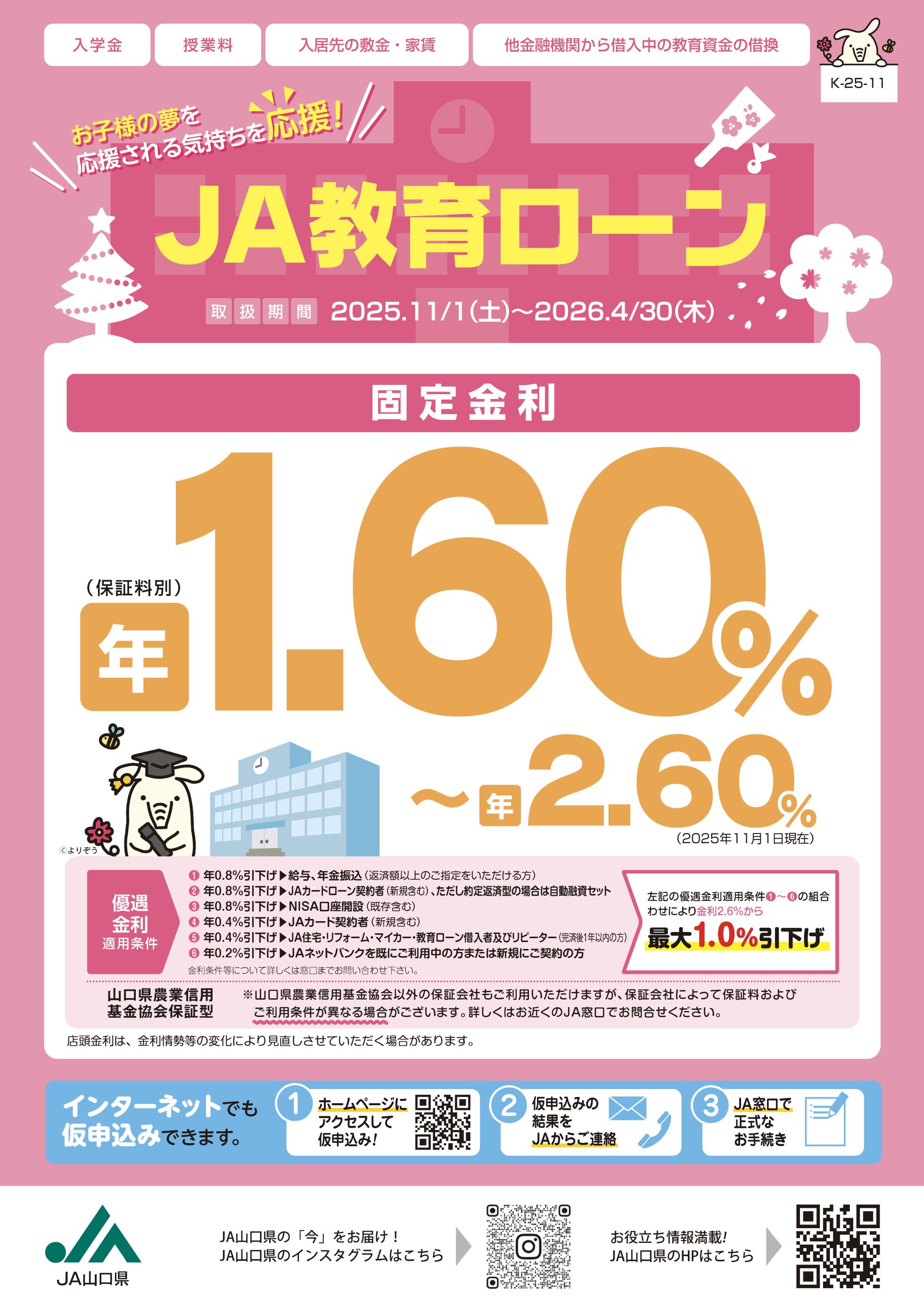 JA教育ローン