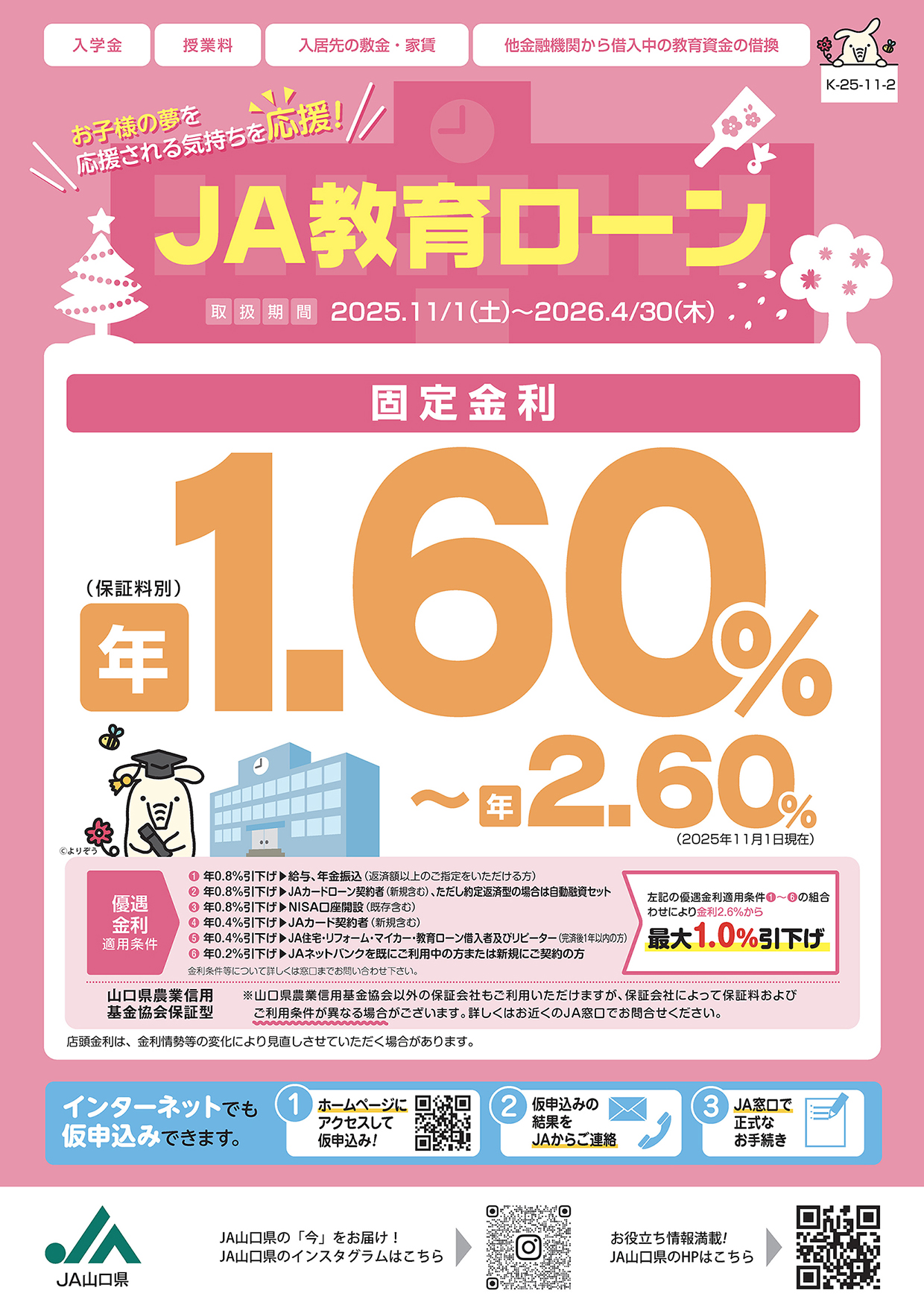 JA教育ローン